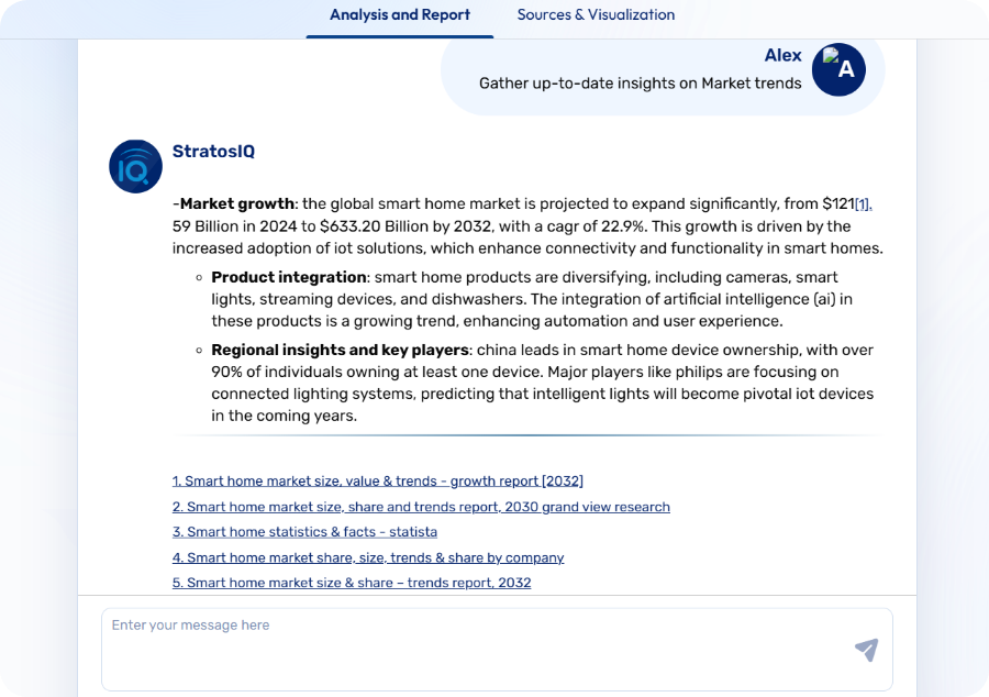 AI-Driven Market Research platform